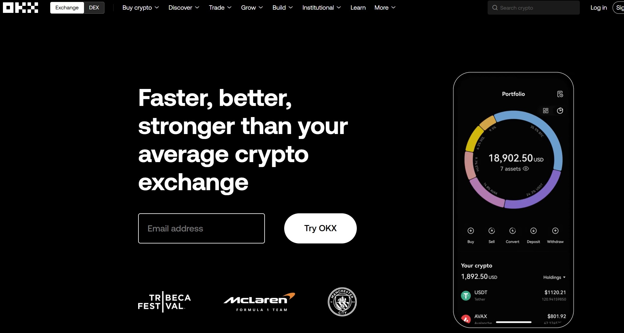 OKX crypto exchange